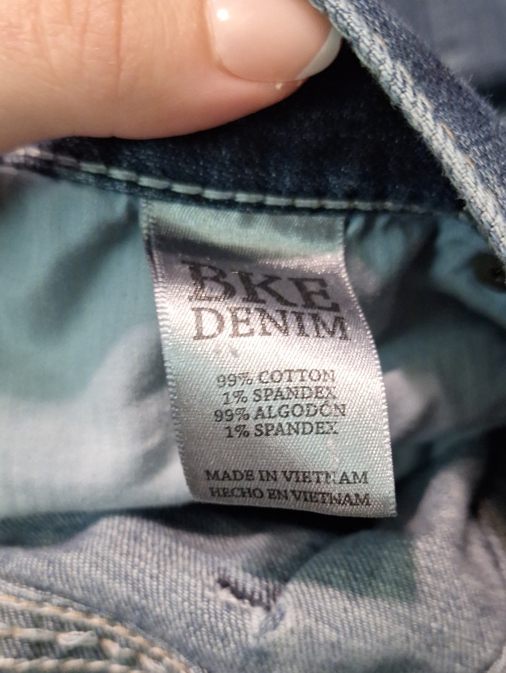 Bke Jake Straight Leg Jean Size 34R - Picture 8 of 8